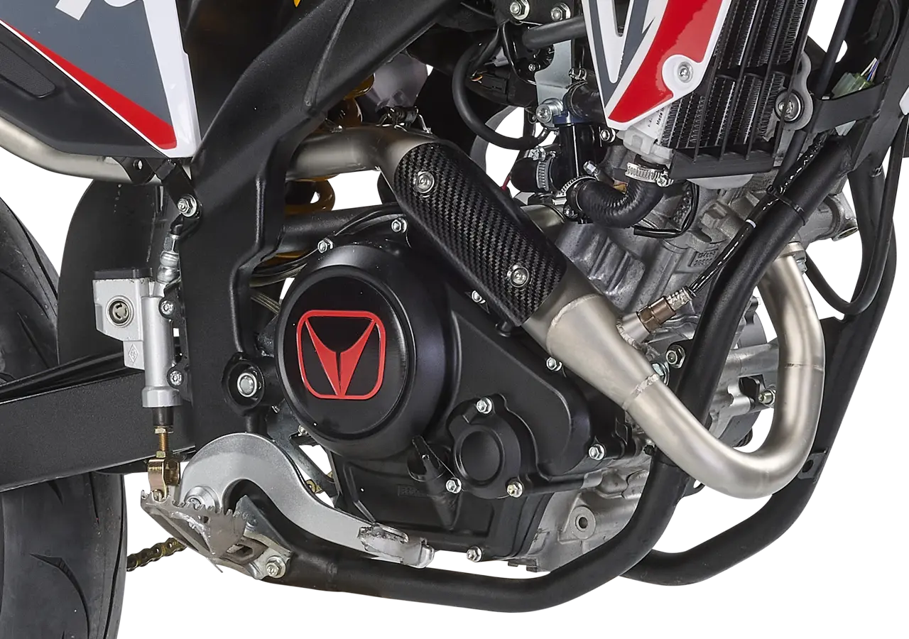 DERAPAGE 125 4T - Motor mit variabler Ventilsteuerung