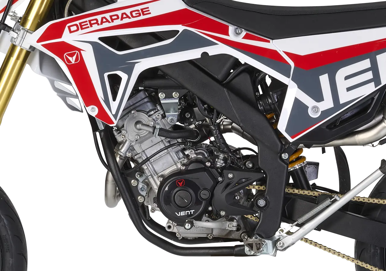 DERAPAGE 125 4T - Stahlrahmen