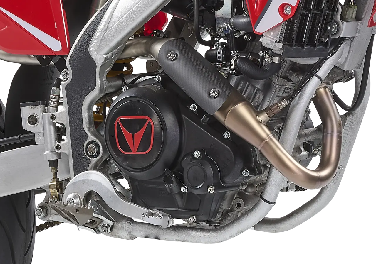 DERAPAGE RR 125 4T - Motore avanzato