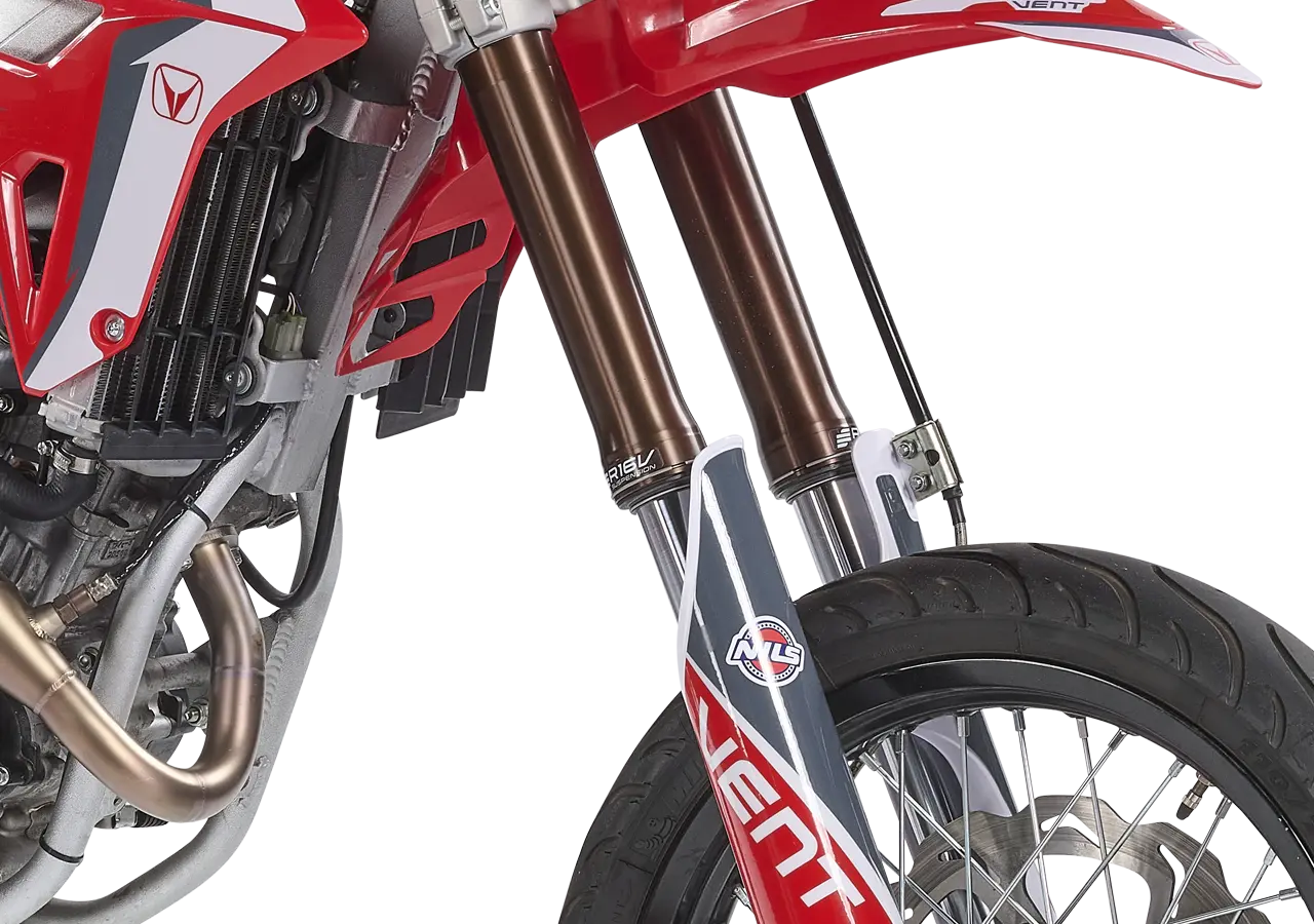 DERAPAGE RR 125 4T - Sportliche Federung