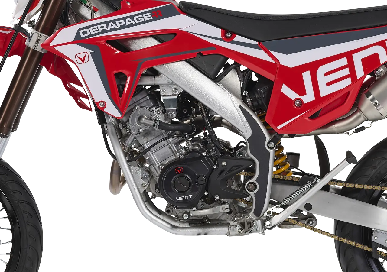 DERAPAGE RR 125 4T - Aluminiumrahmen