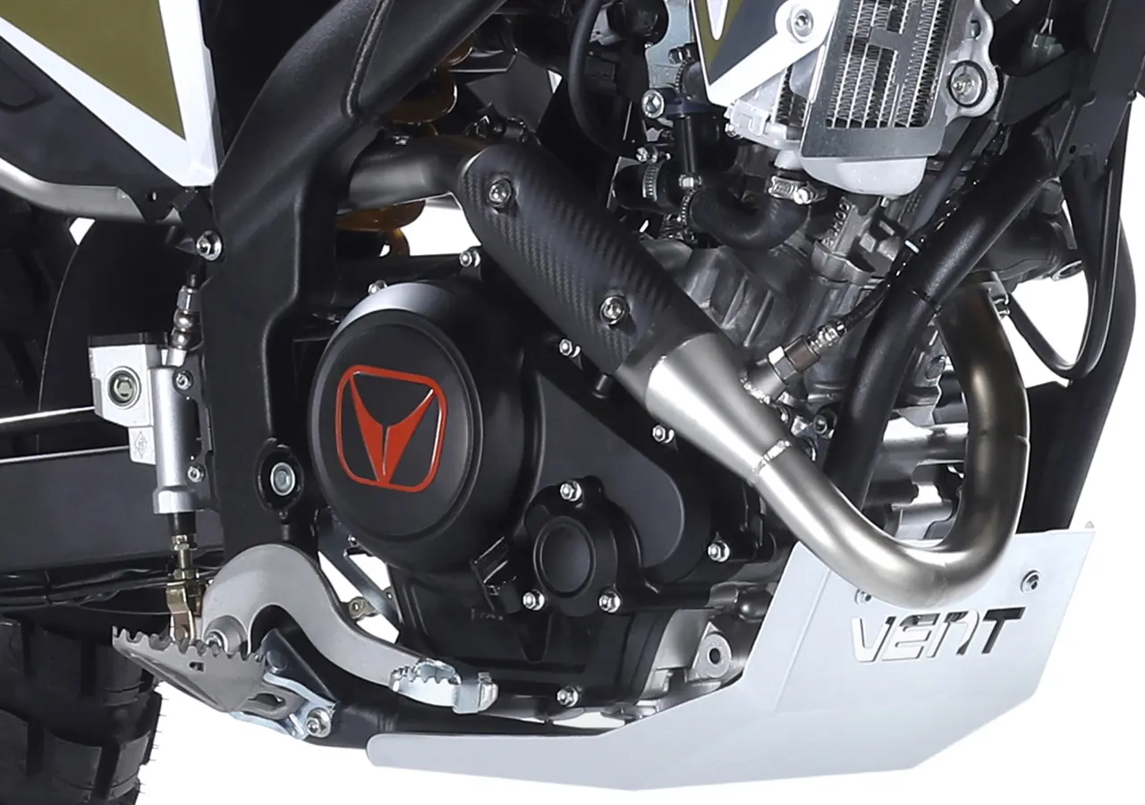 X-RUDE 125 - Motor mit variabler Ventilsteuerung