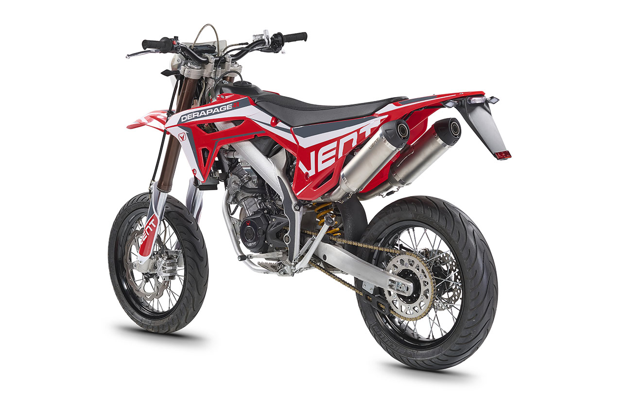 DERAPAGE RR 125 4T - White - Red