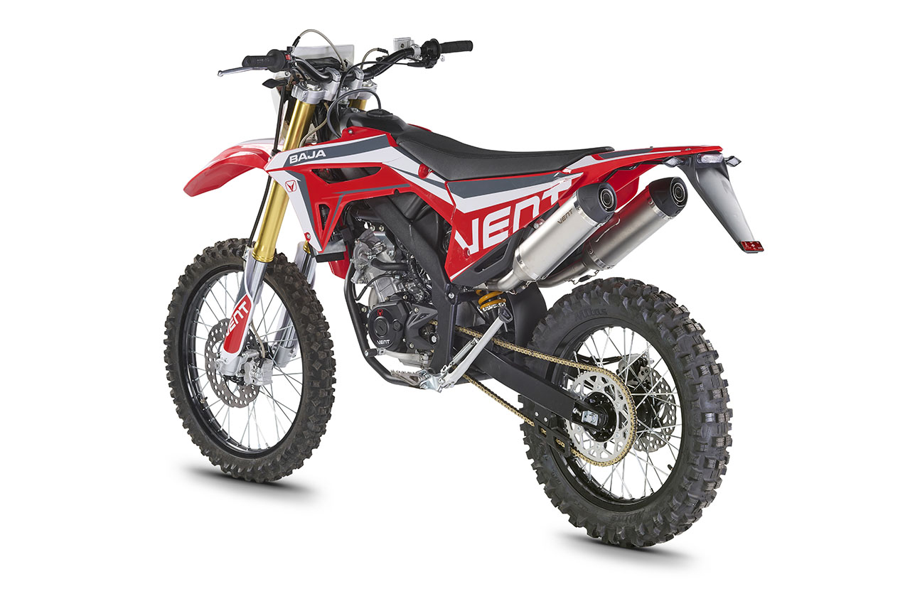 BAJA 125 4T - Red - White